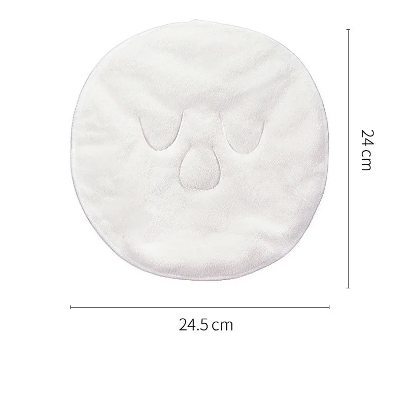 Skin Care Mask Cotton Hot Compress Towel Wet Compress Steamed Face Towel Opens Skin Pore Clean Hot Compress